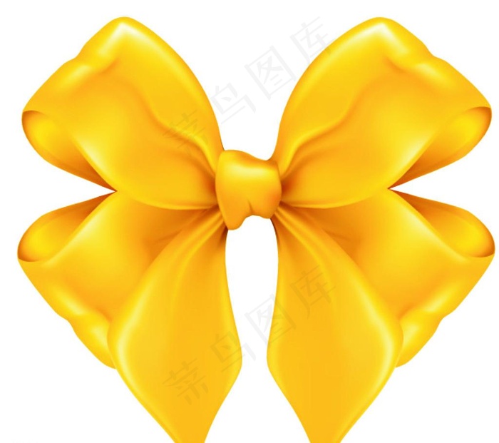 金色蝴蝶结图片