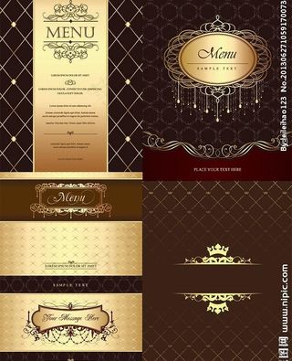 欧式花纹底纹图片