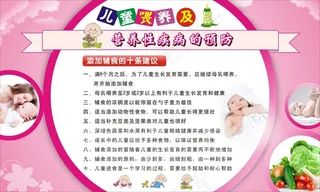 儿童喂养及营养性疾病的预防