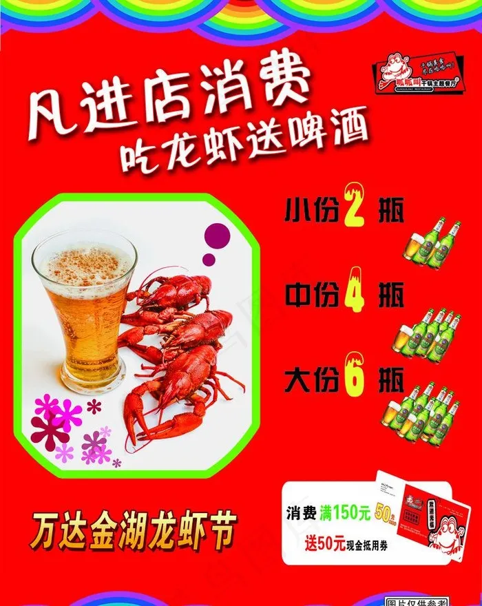 龙虾图片(4724X6300(DPI:200))psd模版下载