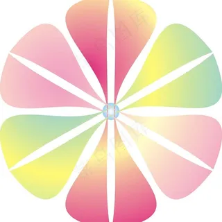 五彩缤纷花瓣图片