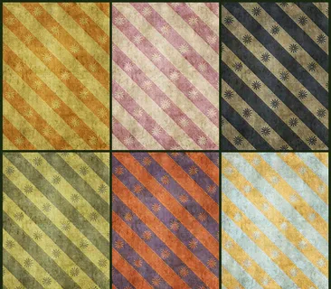 斜纹花朵和颓废背景PS填充图案