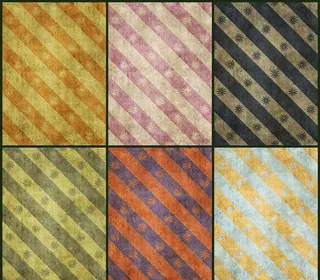 斜纹花朵和颓废背景PS填充图案