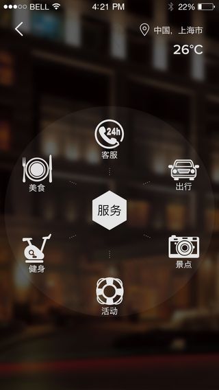 手机移动端APP界面设计酒店预定系统服务