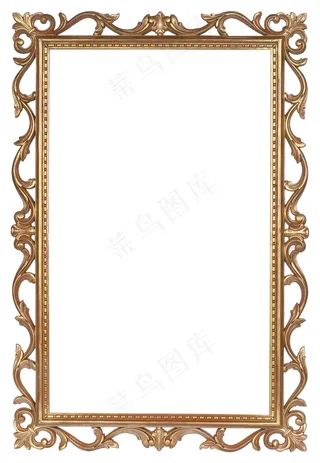古典金色相框图片