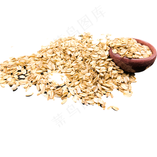 一堆燕麦,免抠元素