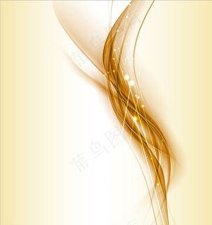 璀璨线条背景矢量素材图片