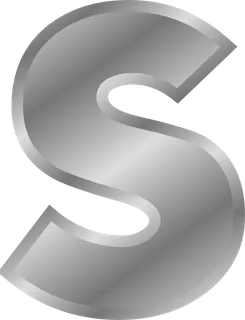 字母银夹的艺术效果