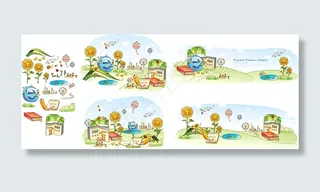 植物背景素材下载