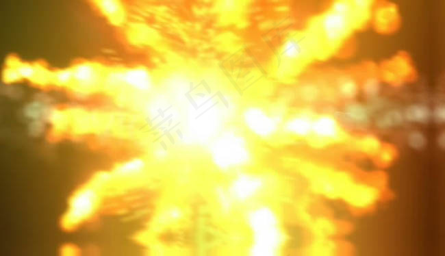 霸气的一款爆炸燃烧火焰