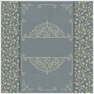 欧式花纹背景