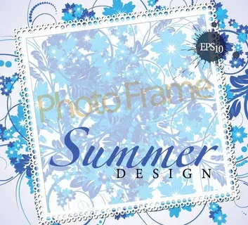 古典花纹边框相框图片