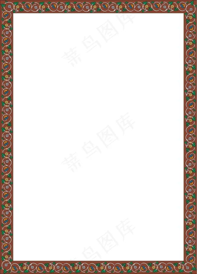家纺被套包边边框素材psd模版下载