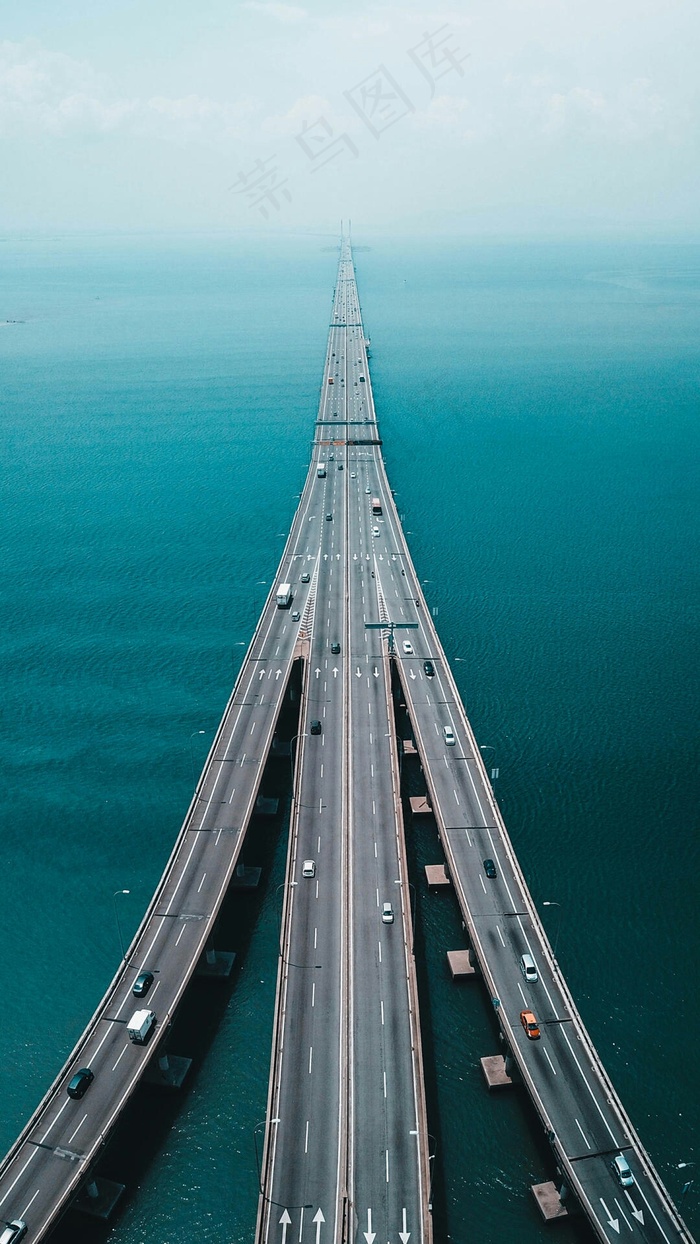 跨海大桥高清摄影图片