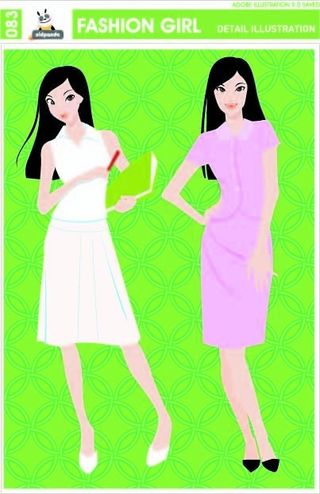 时尚女性人物素材下载