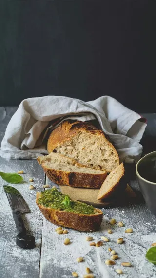 西式面包高清摄影图片