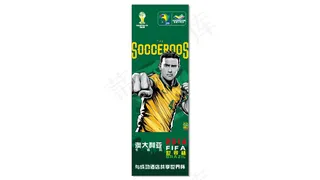 成功酒店世界杯球星海报