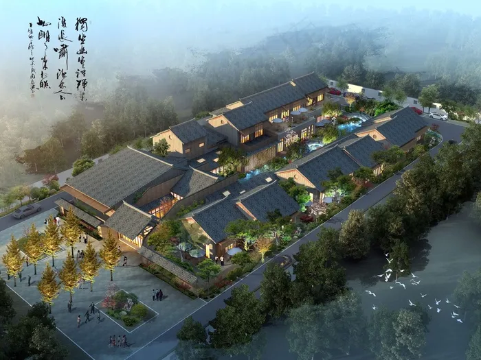 建筑鸟瞰图片