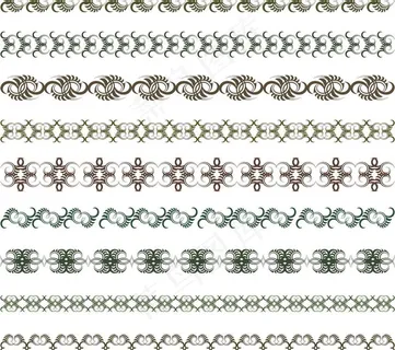 欧式花纹花边边框图片