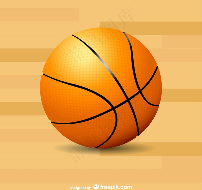 写实篮球图片