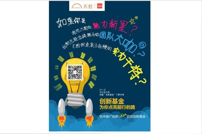 创新基金海报(210X297)cdr矢量模版下载