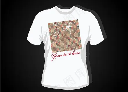 t恤印花图片