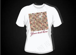 t恤印花图片