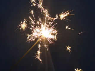 仙女棒 烟花 唯美 摄影 图片