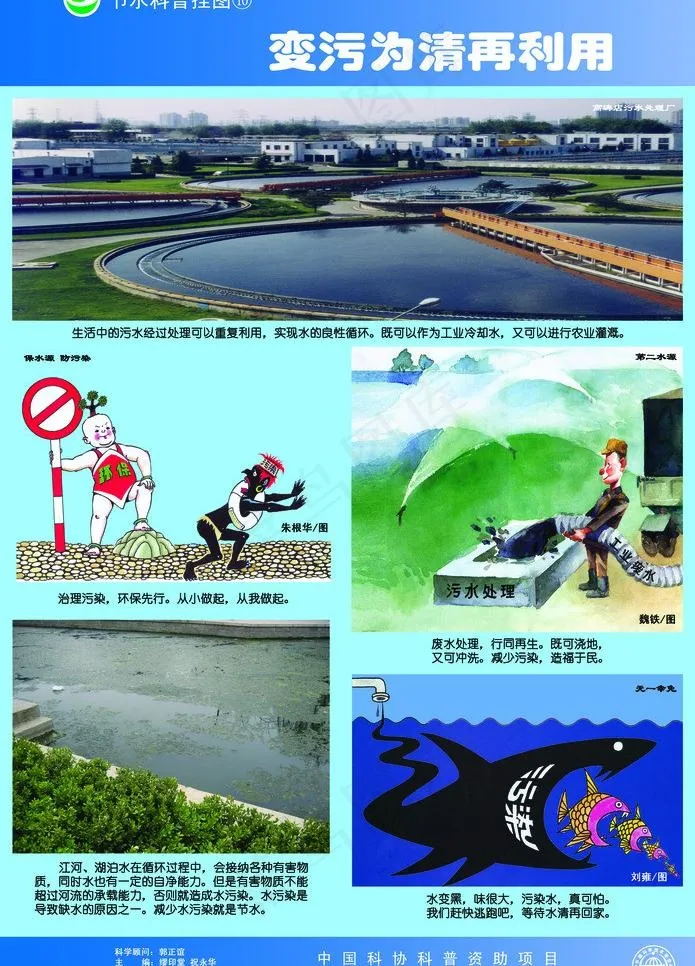 节约用水图片(3366X4961(DPI:150))psd模版下载