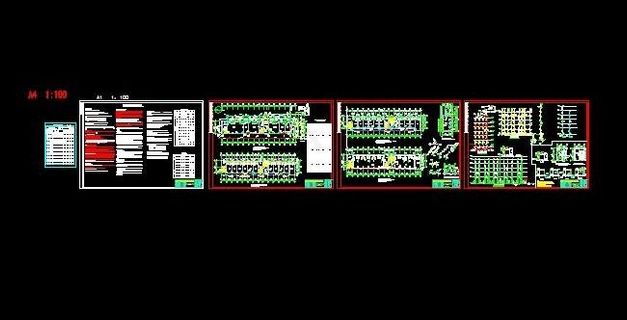 北京某公司办公楼六层钢结构给排水图
