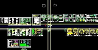 某多层村委会框架结构工程设计图