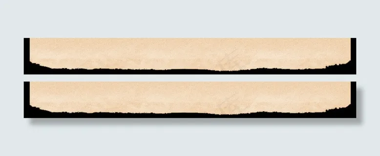 纸张效果信息网页模板