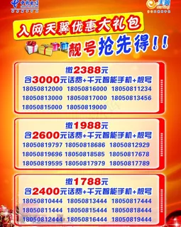 中国电信宣传单图片 中国电信宣传单图片