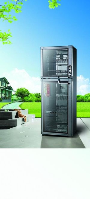 消毒柜海报设计图片