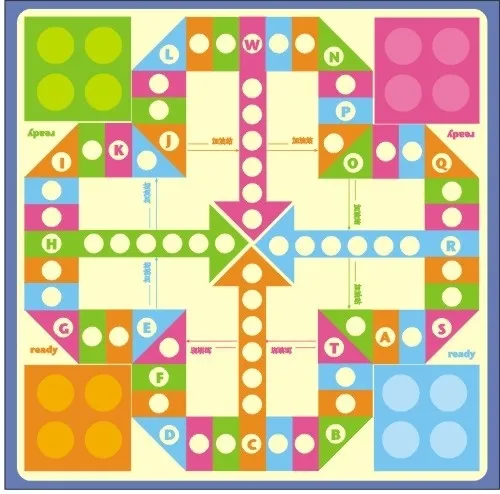 飞行棋棋盘
