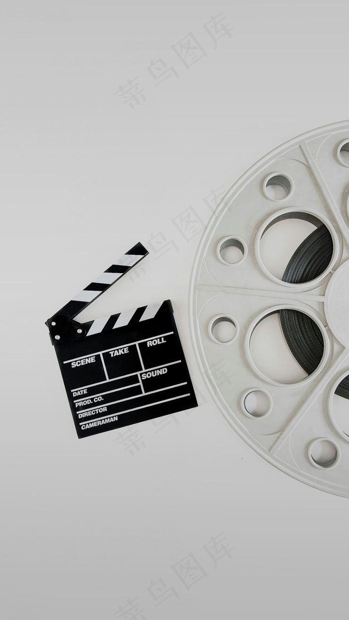影带与打卡高清摄影图片