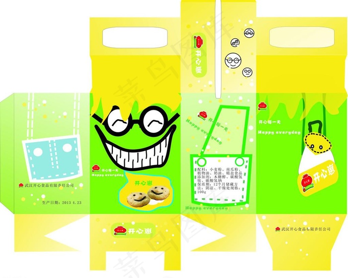 饼干包装盒图片
