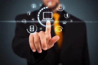 创意科技手指触屏图片