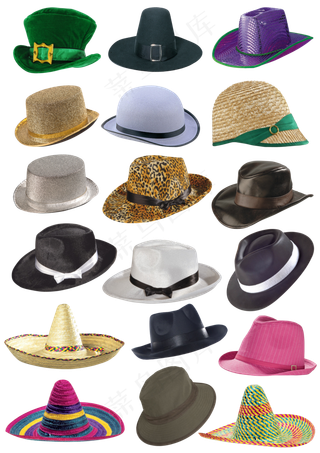 帽子分层素材免扣大图
