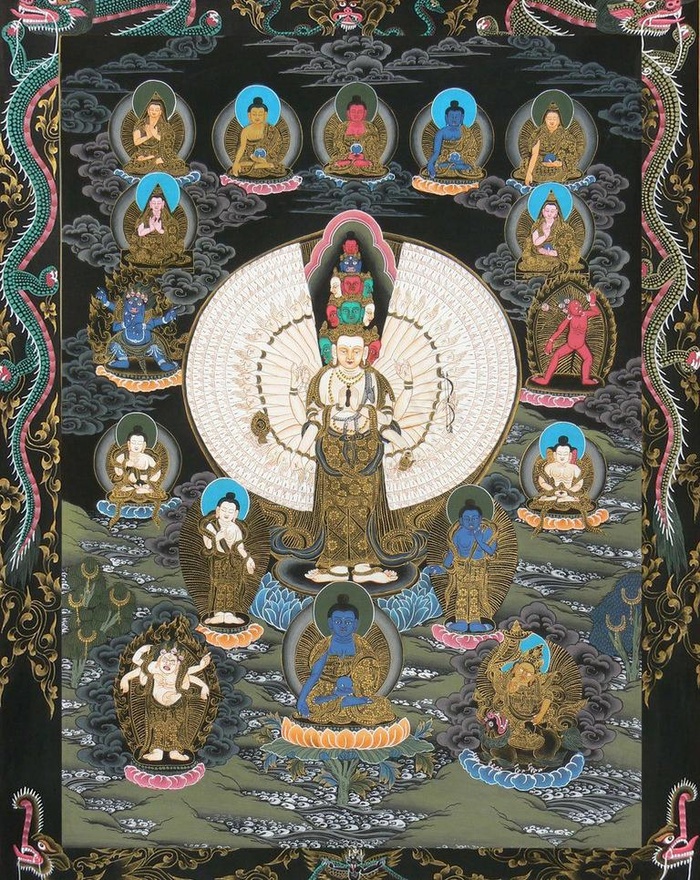 尼泊尔唐卡图片