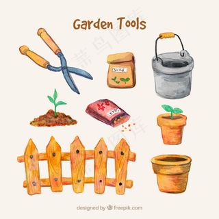 手绘园艺配件