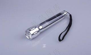 太阳能手电筒图片