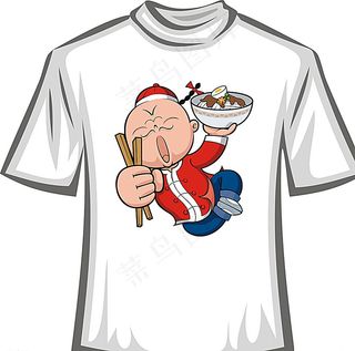 卡通T恤 儿童卡通T恤 T恤衫图片