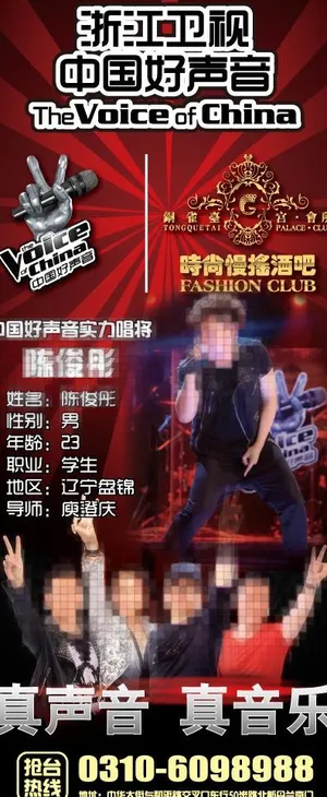 中国好声音海报图片