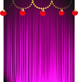 新年背景宣传单