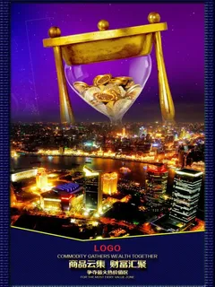 时尚房地产海报图片