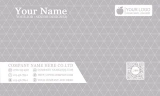 透明PVC高档商务名片