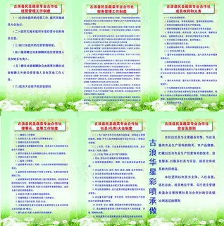 蔬菜合作社制度图片