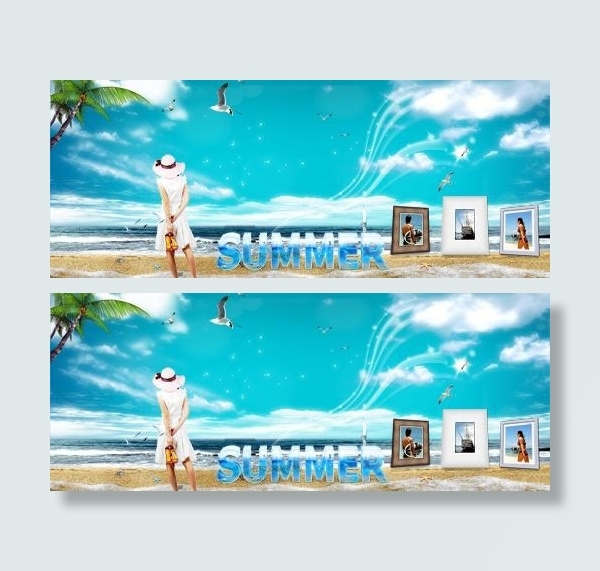 夏天清凉促销图片