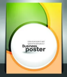 创造性的商业海报设计矢量图02